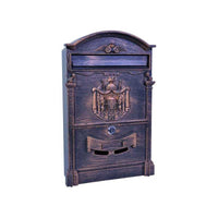 Cassetta per Lettere Blinky Residencia Bronzo 26X9X41H