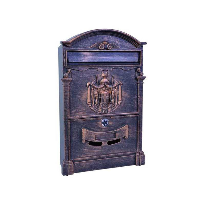 Cassetta per Lettere Blinky Residencia Bronzo 26X9X41H