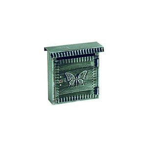 Cassetta per Lettere Fe-Battuto Piccola Antichizzata 22X8X25H