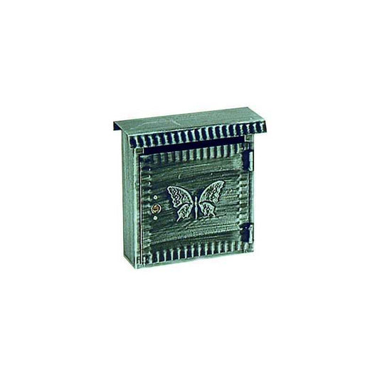 Cassetta per Lettere Fe-Battuto Piccola Antichizzata 22X8X25H