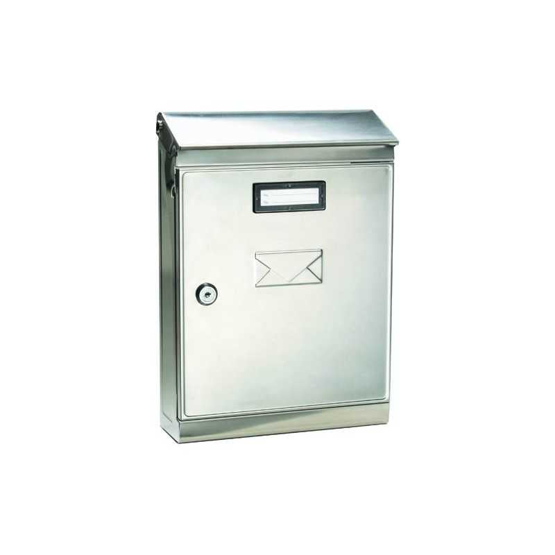 Cassetta per Lettere Inox Lettera-Big Italia 22X7,5X32H