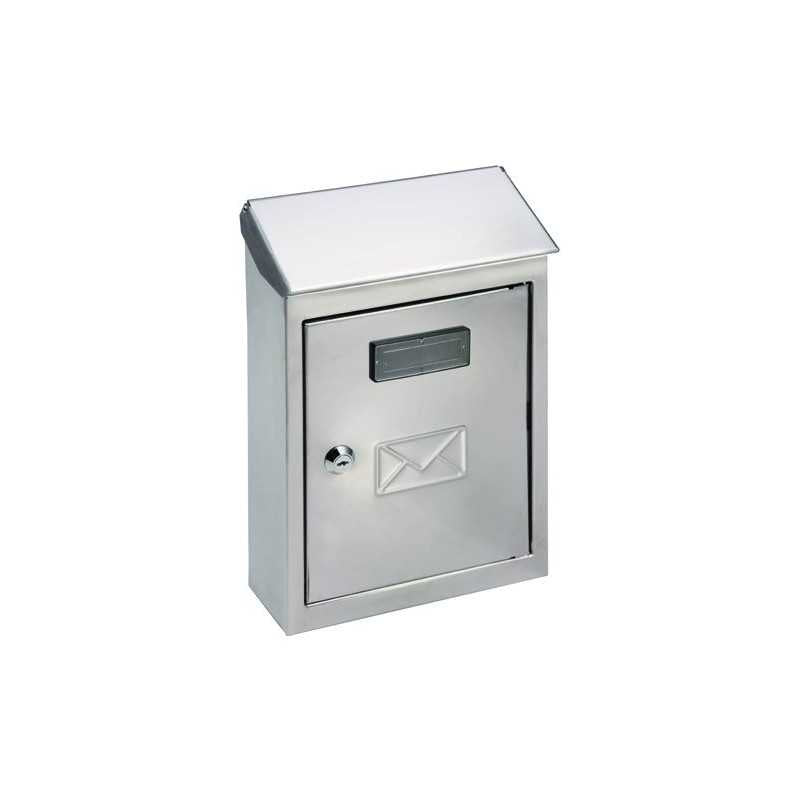 Cassetta per Lettere Inox Lettera-Small Italia 20X6X30H