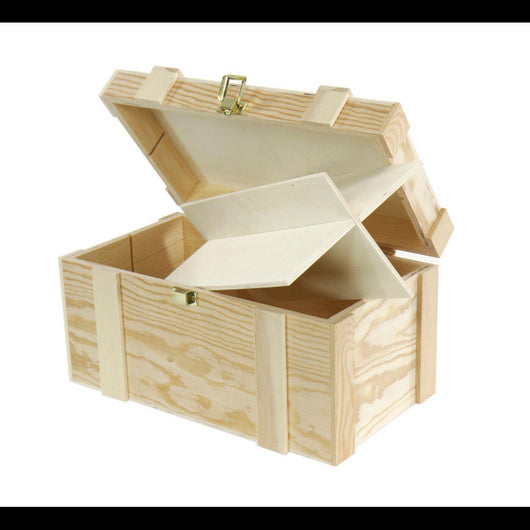 Cassetta portabottiglie 2+2b pino nat liste cm 37x21h19