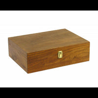 Cassetta portabottiglie noce chiaro 3 posti cm 36x27h11