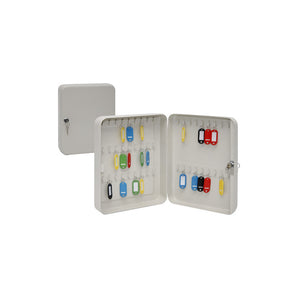 Cassetta portachiavi 45 posti 300x240x70 mm – Lamiera verniciata – Serratura a gancio