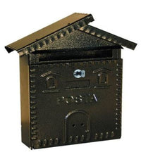 Cassetta Posta Postale In Ferro Battuto Casetta Buca Lettere 28x35x9cm         
