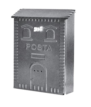 Cassetta Posta Postale In Ferro Battuto Esterno Buca Lettere 25x38x8cm         