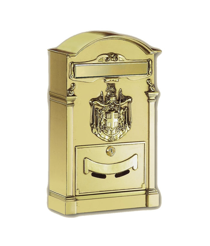 Cassetta Postale Buca Lettere In Stile Antico Classico In Alluminio Verniciato         