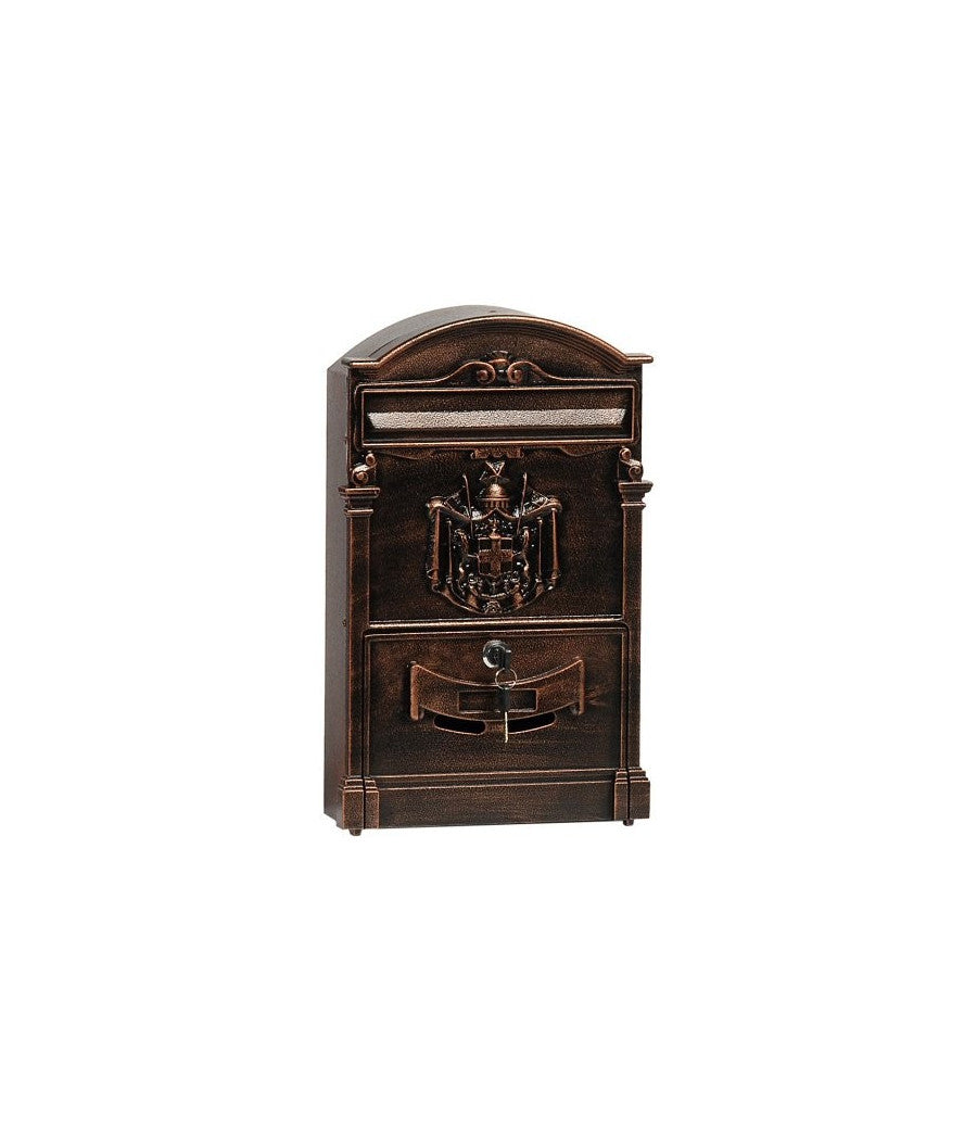 Cassetta Postale Buca Lettere In Stile Antico Classico In Alluminio Verniciato         