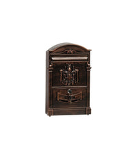 Cassetta Postale Buca Lettere In Stile Antico Classico In Alluminio Verniciato         