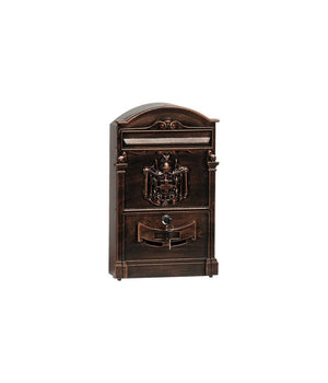 Cassetta Postale Buca Lettere In Stile Antico Classico In Alluminio Verniciato         