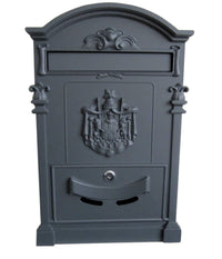Cassetta Postale Buca Lettere In Stile Antico Classico In Alluminio Verniciato         