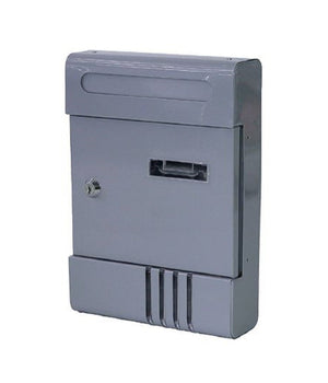 Cassetta Postale In Metallo Porta Lettere Chiave Buca Posta H2803 Grigia 56850         