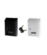 Cassetta Postale Posta Lettere Frontale Con Targhetta Etichetta Chiavi Serratura         