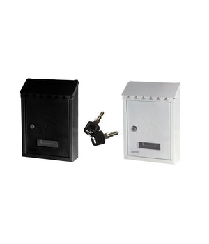 Cassetta Postale Posta Lettere Frontale Con Targhetta Etichetta Chiavi Serratura         