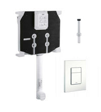 Cassetta scarico GROHE con canotto d'innesto e placca bianca - Grohe