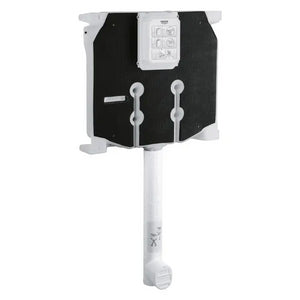 Cassetta scarico GROHE con canotto d'innesto e placca bianca - Grohe