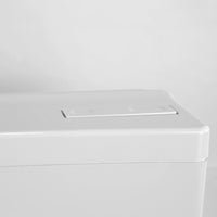 Cassetta scarico wc a zaino universale in ABS bianco con capacità 8 litri