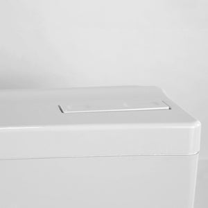 Cassetta scarico wc a zaino universale in ABS bianco con capacità 8 litri