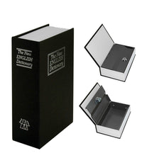 Cassetta Sicurezza Portavalori Libro Porta Monete Chiave Metallo 240x155x55 Mm         