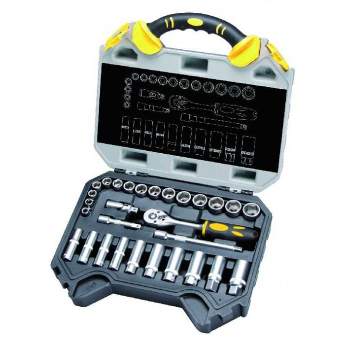 Cassetta Vigor Chiavi Bussola Crv 3/8" Exagonal Pezzi 29