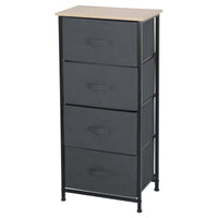 Cassettiera 4 Cassetti Colmar Dimensione 45x30x94cm