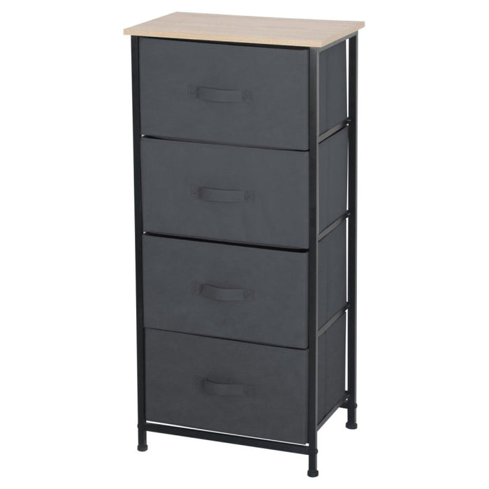 Cassettiera 4 Cassetti Colmar Dimensione 45x30x94cm