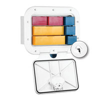 CASSETTIERA PESCA C/CHIAVE