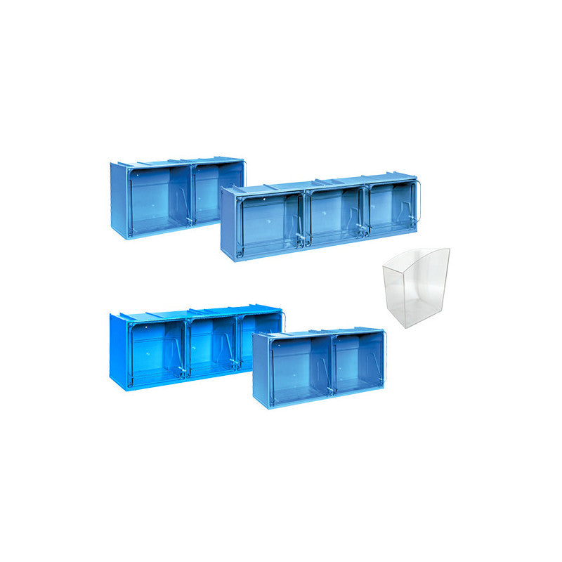 Cassettiera modulare 5 cassetti CB50/2S – Compatta e resistente – Mobil Plastic