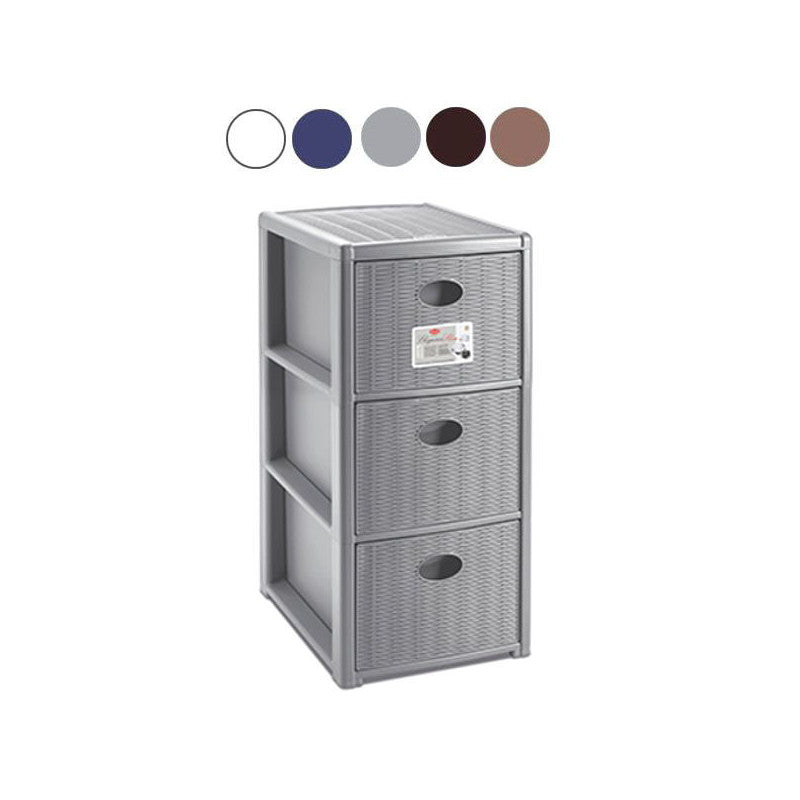 Cassettiera P.3 Elegance Blu N.30X40 H 60 Stefanpl