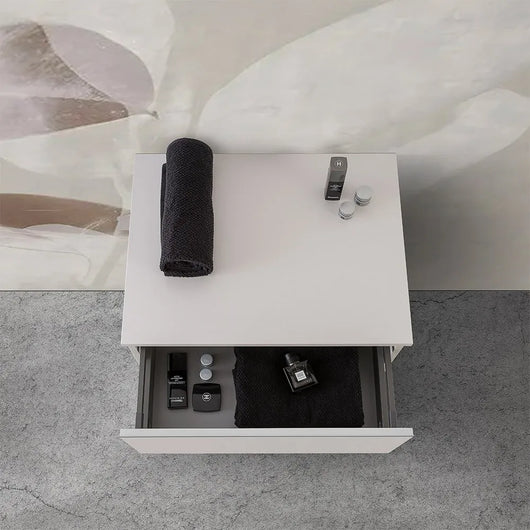 Cassettone sospeso bagno 60 cm grigio perla opaco  Iside