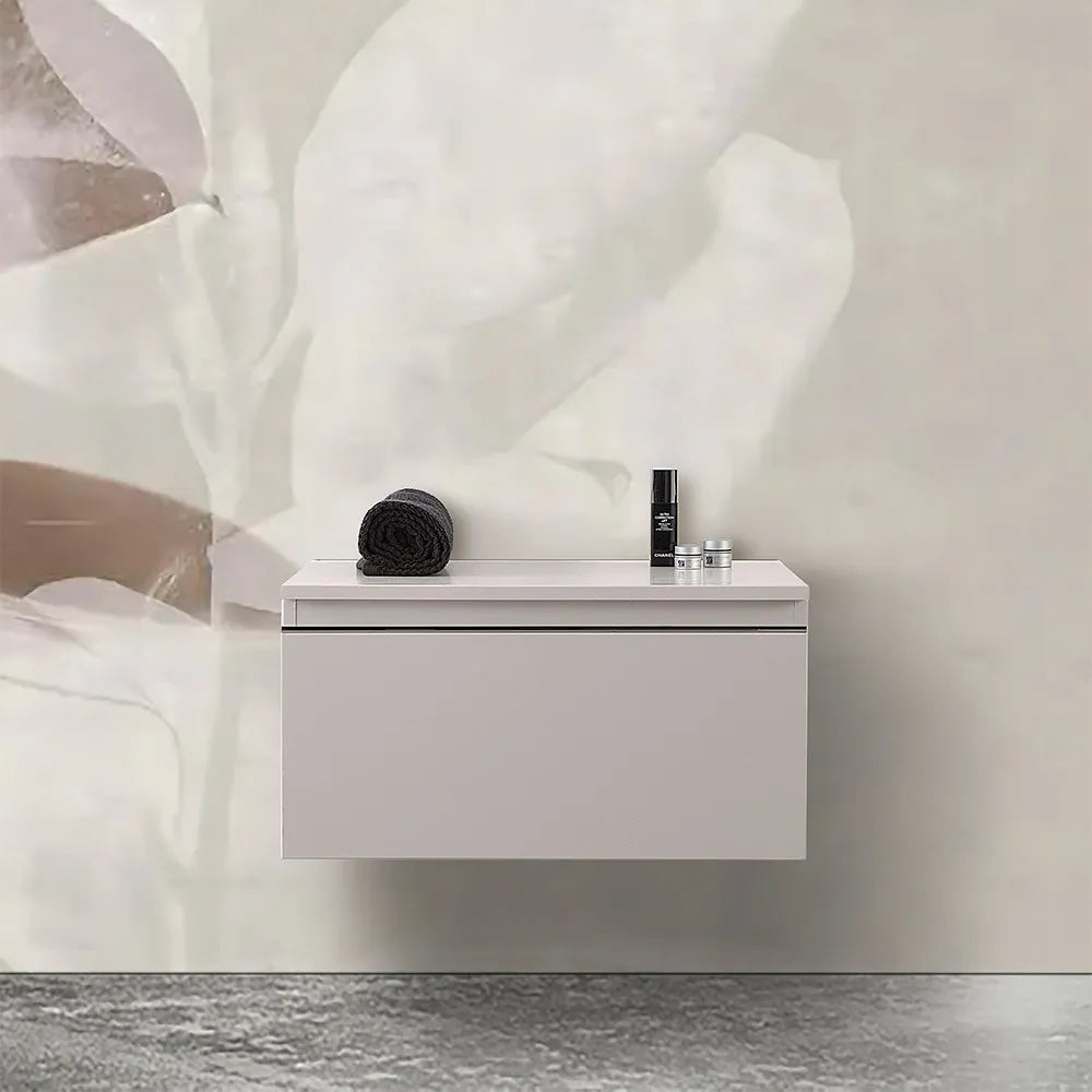 Cassettone sospeso bagno 60 cm grigio perla opaco  Iside