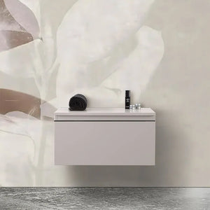 Cassettone sospeso bagno 60 cm grigio perla opaco  Iside