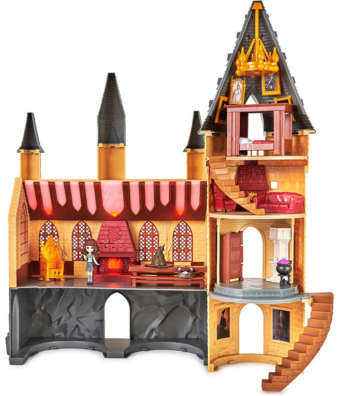 Castello Di Hogwarts Harry Potter Con 12 Accessori Luci E Suoni Bambola Hermione         