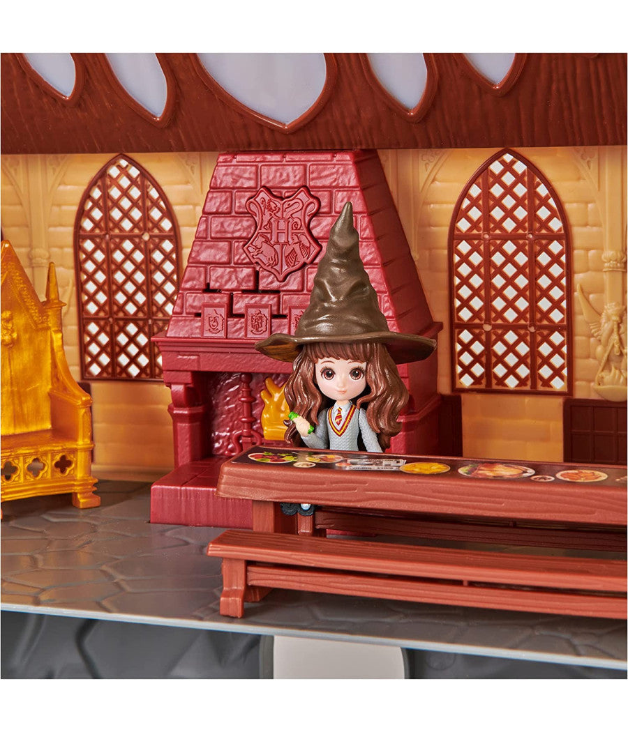 Castello Di Hogwarts Harry Potter Con 12 Accessori Luci E Suoni Bambola Hermione         
