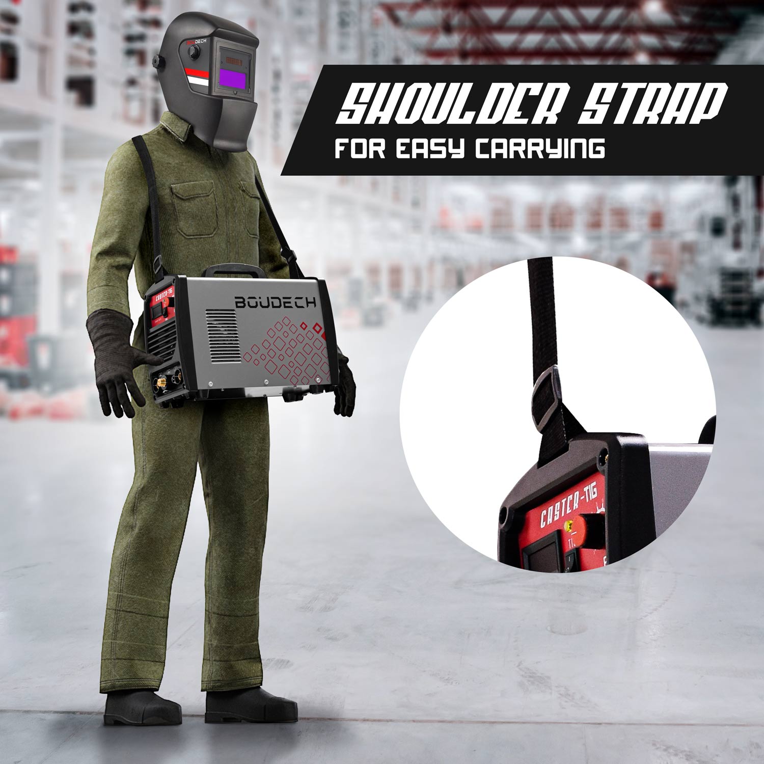 CASTER-TIG Saldatrice ad arco inverter 200 Amp. Doppia funzione TIG/MMA innesco alta frequenza sistema di protezione VDR Fornita con torcia TIG porta elettrodo morsetto di terra cavo da 3m e spazzole. Certificata CE RoHS