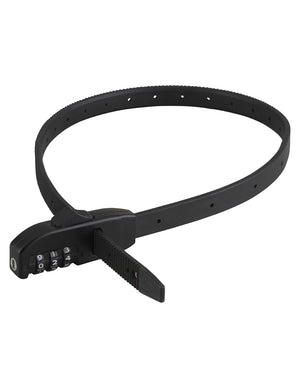 Lucchetto cavo catena con combinazione universale scooter, monopattino, bici, casco, 56 cm - THIRARD