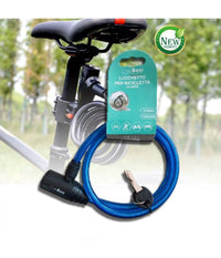 Catena Antifurto Lucchetto Bici Bicicletta Scooter Moto 80cm 2 Chiavi Cx-9555         