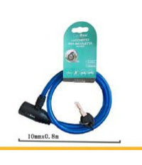 Catena Antifurto Lucchetto Bici Bicicletta Scooter Moto 80cm 2 Chiavi Cx-9555         