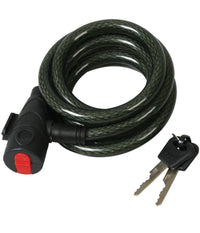 Catena Antifurto Moto Bicicletta Con Lucchetto Chiavi Acciaio 100cm Vari Colori         