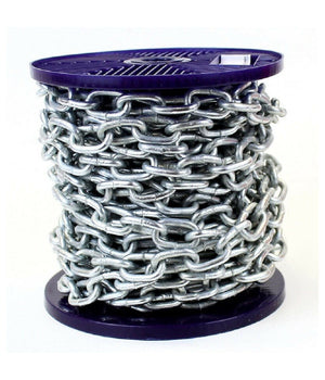 Catena Di Sicurezza In Ferro Zincato Saldata Catene Genovese Bobina 3 Metri         