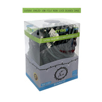 catena luminosa 100 led 10 metri filo nero luce bianco ip65 /ET4102 - ETTROIT