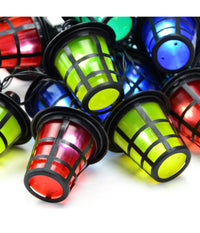 Catena Luminosa A Batterie 10 Lampioncini A Led Per Uso Interno Ed Esterno Party         