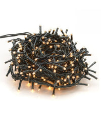 Catena Luminosa Mini Lucciole 180 Lampadine Bianche Luci Albero Natale Addobbi         