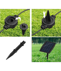 Catena Luminosa Solare Crepuscolare Led Rgb Rgbw Smart Bluetooth Ip65 Luce 13 Mt         