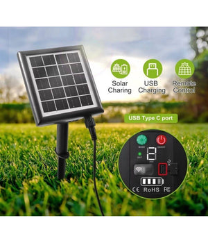 Catena Luminosa Solare Da Esterno Giardino 10 Mt 10 Lampadine Luce Rgb Mz-lxy         