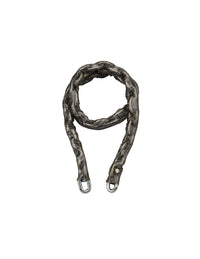 Catena in acciaio temprato Loops, moto, bici, barriere, Ø 6mm, 1.2m, guaina in PVC - THIRARD