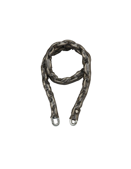 Catena in acciaio temprato Loops, moto, bici, barriere, Ø 6mm, 1.2m, guaina in PVC - THIRARD