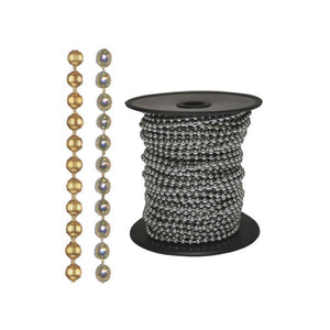 Catena Pallini Ottone Cromato Mm 3,60 M 25 Aref