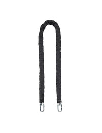 Catena antifurto d'acciaio cementato 10mm rivestita in nylon Loops, bici, moto, grate, cancelli, 1.5m, nero - THIRARD